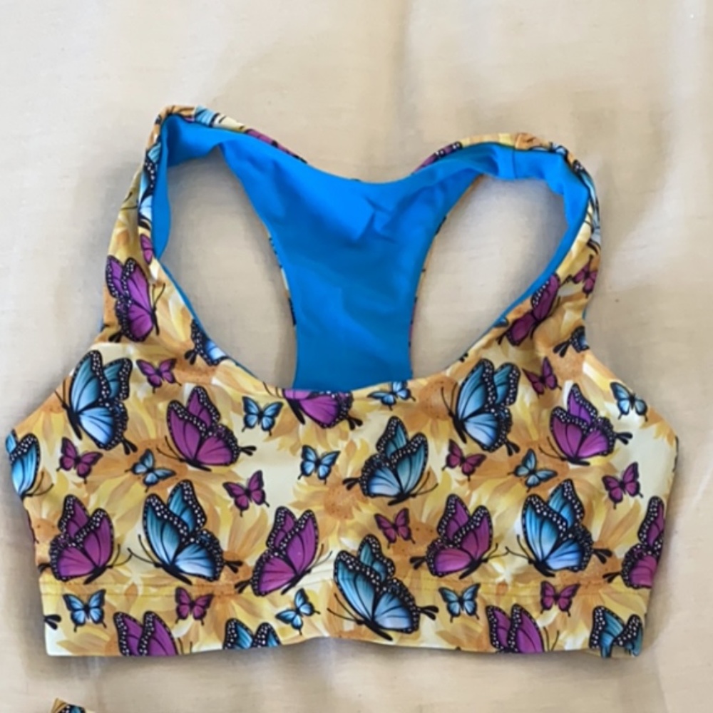 Alana Blanchard X Moana Bikini Flexin' Flutter Top - Picture 5 of 5